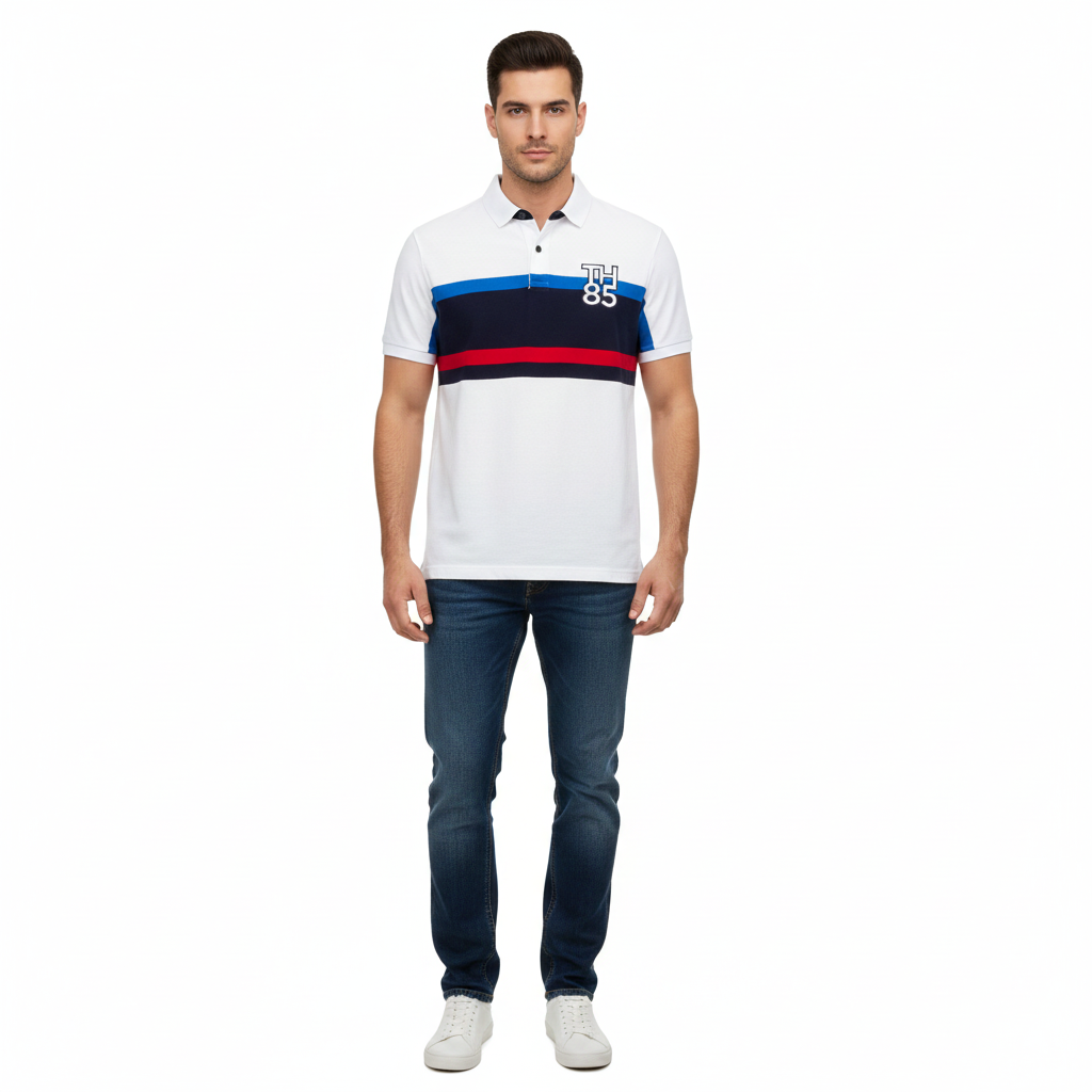 Vintage Tommy Hilfiger Men's multi-Polo-shirts