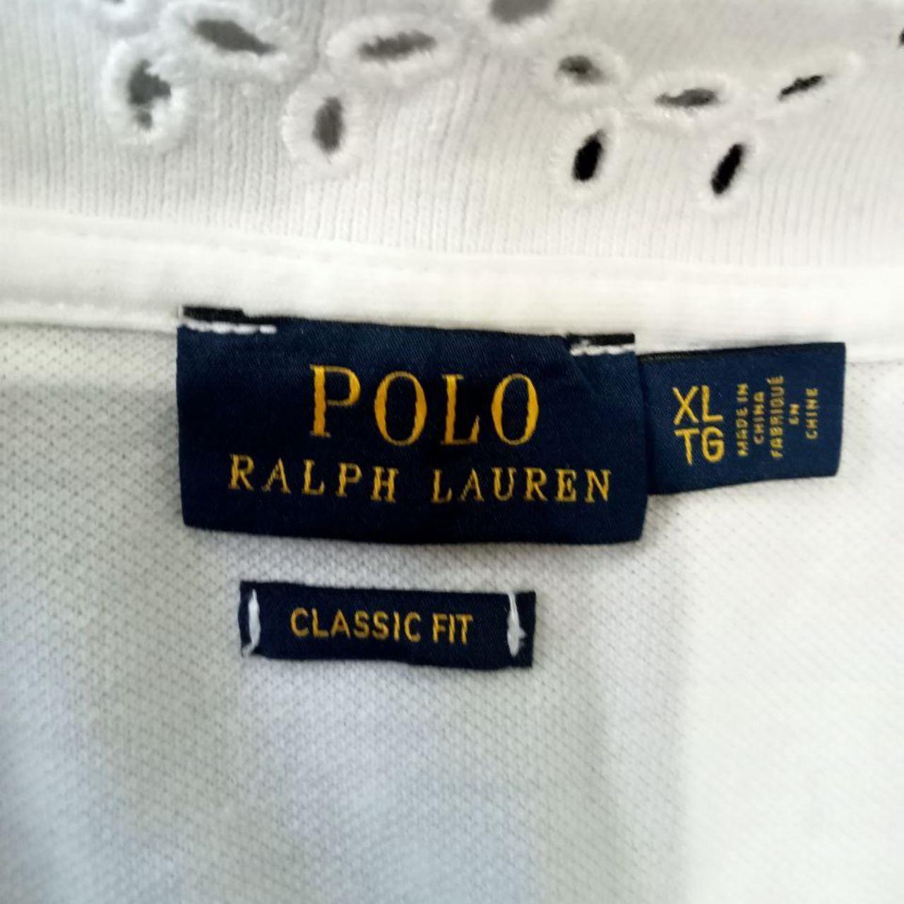 Polo Ralph Lauren Men's White Polo-shirts