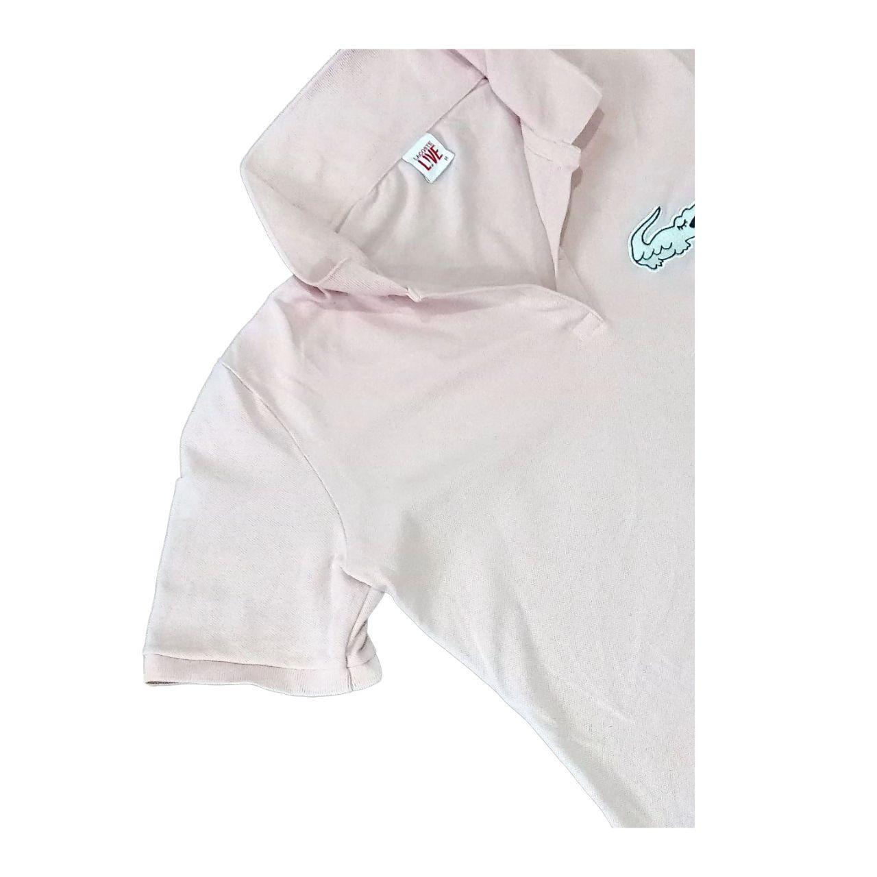 Lacoste Men's Pink Polo-shirts