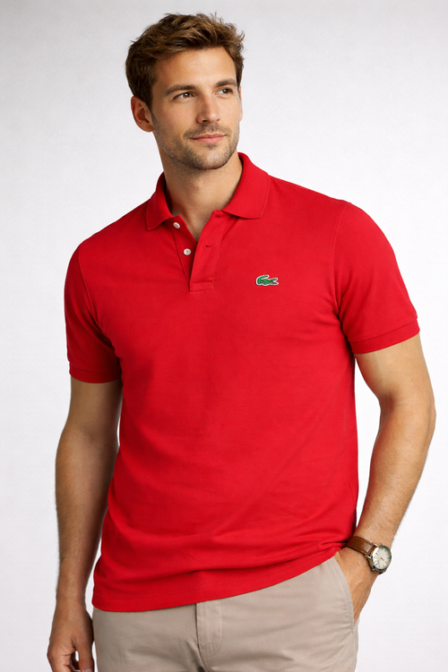 Polo Golf Lacoste Red Classic Fit Polo Shirt
