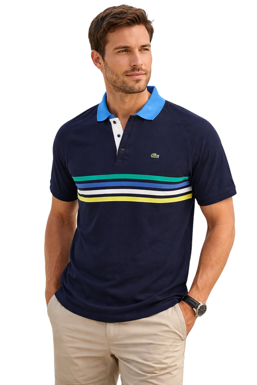 Polo Ralph Lacoste Men's Vintage Striped Polo-shirts